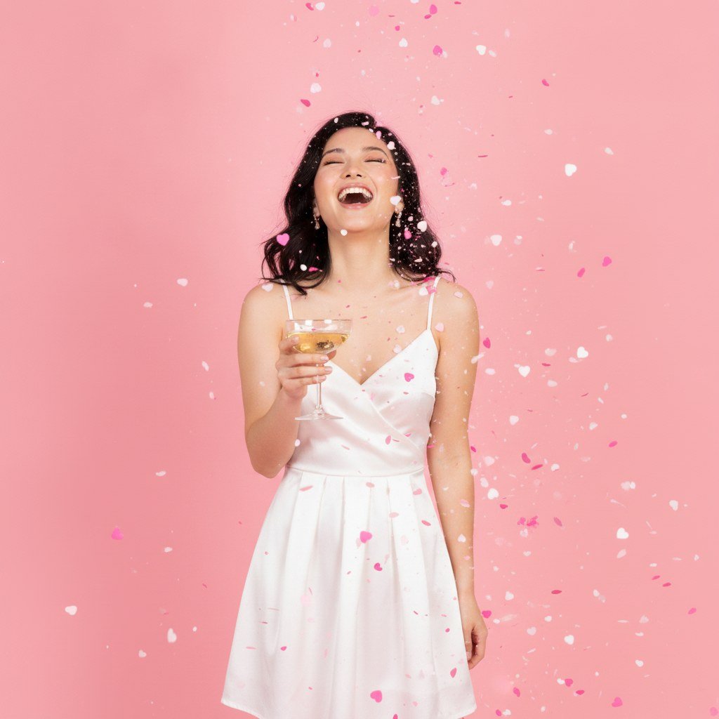 Ugnė su konfeti